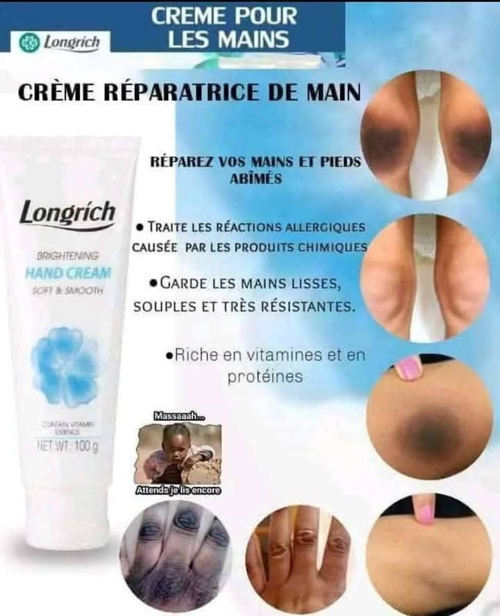 Creme pour les mains
